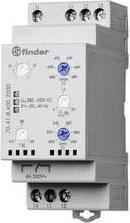 Finder 70.41.8.400.2030 Bewakingsrelais 380 - 415 V/AC 1x wisselcontact 1 stuk(s)