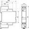 Finder 70.61.8.400.0000 Bewakingsrelais 208 - 480 V/AC 1x wisselcontact 1 stuk(s)