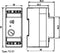 Finder 72.01.8.024.0000 Bewakingsrelais 24 V/AC 1x wisselcontact Niveaubewaking 1 stuk(s)