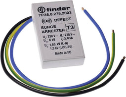 Finder 7P.36.8.275.2003 7P.36.8.275.2003 Overspanningsbeveiliging (inbouw) Overspanningsbeveiliging voor: Verdeeldoos 3