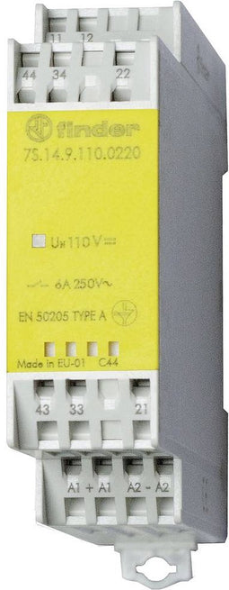 Finder 7S.14.9.012.4220 Relais Nominale spanning: 12 V/DC Schakelstroom (max.): 3 A 1 stuk(s)