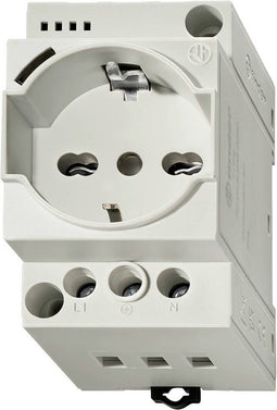 Finder 7U.00.8.230.0010 Schakelkastcontactdoos Grijs (RAL 7035) 1 stuk(s)