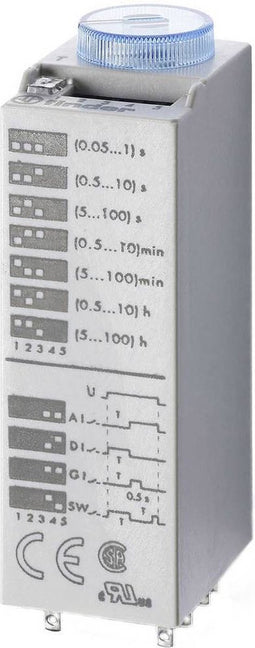 Finder 85.02.8.240.0000 Tijdrelais Multifunctioneel 230 V/AC 1 stuk(s) Tijdsduur: 0.05 s - 100 h 2x wisselcontact