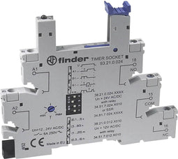 Finder 93.21.0.024 Relaissocket (l x b x h) 75.6 x 6.2 x 87.9 mm 10 stuk(s)