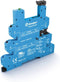 Finder 93.66.8.230 Relaissocket Met houderbeugel, Met LED, Met EMC-ontstoringsschakeling Geschikt voor serie: Finder se