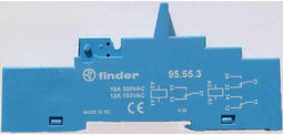 Finder 95.55.3 Relaissocket Finder 40.51, Finder 40.52, Finder 41.61, Finder 44.62 (l x b x h) 95.6 x 15.8 x 32.5 mm 1