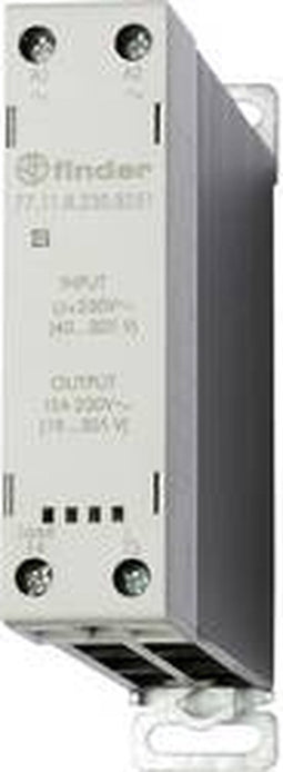 Finder Halfgeleiderrelais 77.11.8.230.8251 15 A Schakelspanning (max.): 305 V/AC Direct schakelend 1 stuk(s)