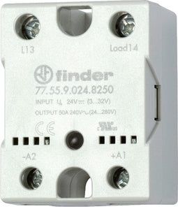 Finder Halfgeleiderrelais 77.55.8.230.8250 50 A Schakelspanning (max.): 240 V/AC Schakelend bij overbelasting 1 stuk(s)