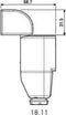 Finder IR-bewegingsmelder 18.11.8.230.0000 230 V/AC 120 - 230 V/AC 1x NO 1 stuk(s)