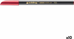 Fineliner edding 1200 f metallic rood | 10 stuks