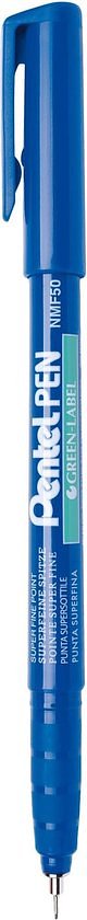 FINELINER PENTEL NMF50 0.4MM ROOD