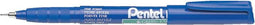 Fineliner Pentel NMF50 blauw 0.4mm | 12 stuks