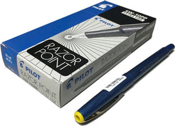 Fineliner PILOT Razor Point SW-10 PP blauw 0.4mm - 12 stuks