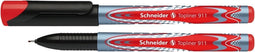 Fineliner schneider topliner 911 0.4mm rood | 10 stuks