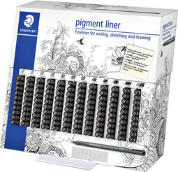 Fineliner Staedtler pigment 308 display à 120st ass | 120 stuks