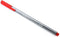 Fineliner staedtler triplus 334 0.3mm rood | 10 stuks