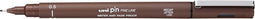 Fineliner uni-ball pin 0.5mm sepia | 12 stuks