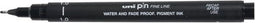Fineliner uni-ball pin 1mm zwart | 12 stuks