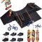 Fingerboard skatepark - 6 Ramps - 3 skateboards - 1 BMX - Vinger - Tech - Finger Skateboard – Mini – Skate ramp - Deck