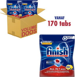 Finish All in 1 Max Citroen Vaatwastabletten - 170 Tabs - Voordeelverpakking
