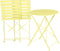 FIORI - Bistroset voor 2 - Groen/Geel - Staal