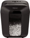 Fellowes LX50 Papierversnipperaar - Cross-Cut - P4 - 9 vel - 17L - Zwart