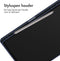 imoshion Tablet Hoes Geschikt voor Samsung Galaxy Tab S10 Plus / Tab S9 FE Plus / Tab S9 Plus - imoshion Trifold Hardcase Bookcase - Donkerblauw /Donkerblauw