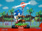 First 4 Figures - Sonic The Hedgehog - Sonic Diorama Standbeeld Collector's Edition 26cm