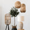 Light & Living Tripoli Hanglamp - Rotan Naturel/Wit - Ø42x47cm