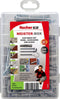 fischer 513894 meister-box met UX-R-pluggen, schroeven, ronde en winkelhaken 118 onderdelen
