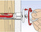 fischer 542797 DUOTEC 12 S PH Hollewandplug met schroef - 12 x 60mm (10st)