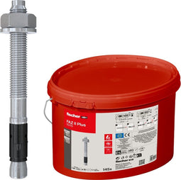 Fischer 568857 schroefanker & muurplug 145 stuk(s) 95 mm