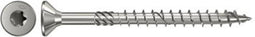 Fischer 657065 Spaanplaatschroeven 4.5 mm 60 mm Binnen-T, Interne vertanding, TX, Torx, T-profiel RVS V2A Corrosiebeste