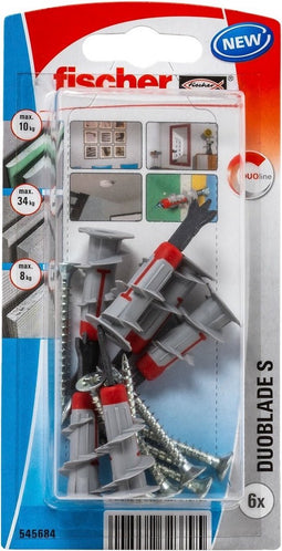 Fischer DuoBlade S K NV Gipsplaatplug 545684 1 set(s)
