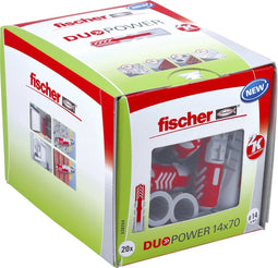 Fischer DUOPOWER 14x70 LD 2-componenten plug 70 mm 14 mm 538254 20 stuk(s)