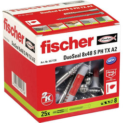 Fischer DuoSeal 8x48 S A2 25 st.