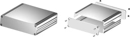 Fischer Elektronik AKG 105 22 160 ME 10023218 Profielbehuizing 160 x 105 x 22 Aluminium Geëloxeerd Natuur 1 stuk(s)