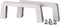 Fischer Elektronik Draaghandgreep Aluminium (l x b x h) 101 x 12 x 40 mm 2 stuk(s)