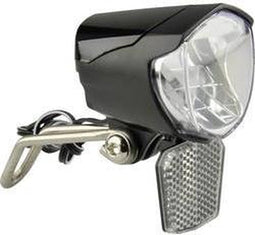 FISCHER FAHRRAD 85355 Koplamp LED werkt op de dynamo Zwart