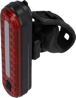 FISCHER FAHRRAD Achterlicht LED werkt op een accu Zwart