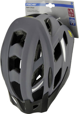 FISCHER FAHRRAD Urban Levin S/M MTB fietshelm Grijs, Zwart Confectiemaat: M