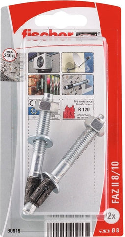 Fischer FAZ II doorsteekanker 44783 - per 2 stuks (090919)