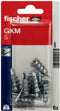 Fischer GKM S K NV Gipsplaatplug 31 mm 090917 1 set(s)