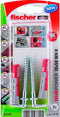 Fischer plug Duopower met winkelhaak 10x50mm (Per 2 stuks)
