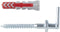 Fischer plug Duopower met winkelhaak 10x50mm (Per 2 stuks)
