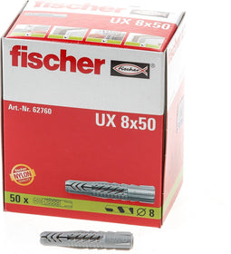 Fischer Universele Plug U x 8 x 50 - 50 Stuks