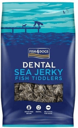 Fish4Dogs Dental Sea Jerky's - Voor een gezond hondengebit - 575 gram