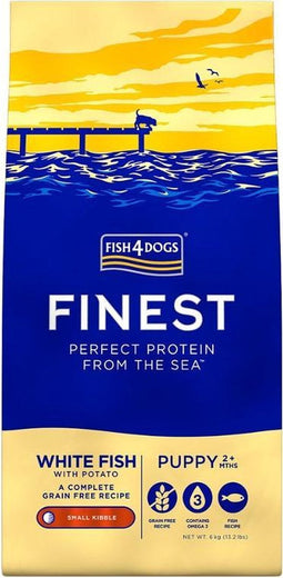 Fish4Dogs Finest Puppy Complete - Witvis Kleine Brok - 6 kg