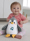 Fisher-Price Flap & Wobble Penguin - 20 cm hoog - Interactieve knuffel