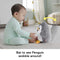 Fisher-Price Flap & Wobble Penguin - 20 cm hoog - Interactieve knuffel